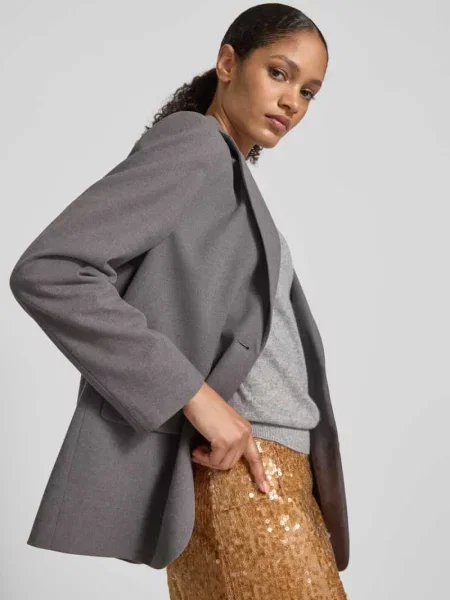 Żakiet o kroju regular fit z z patką Jake*s Collection
