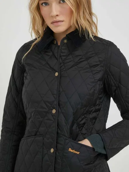 Barbour kurtka Annandale Quilted Jacket przejściowa czarny