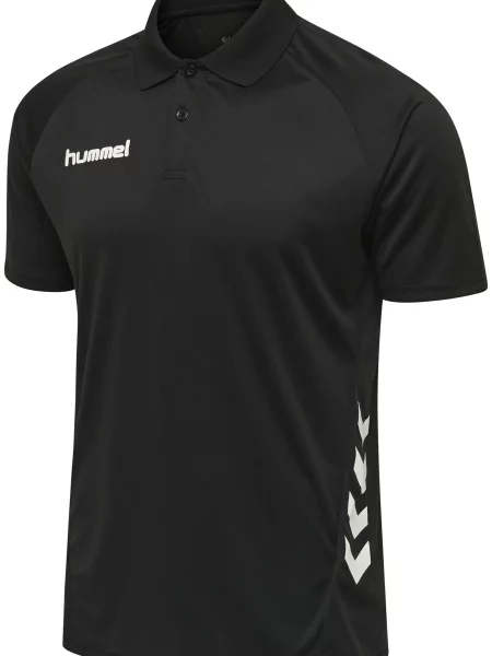 Koszulka polo do piłki nożnej dla dzieci Hummel hml PROMO czarna