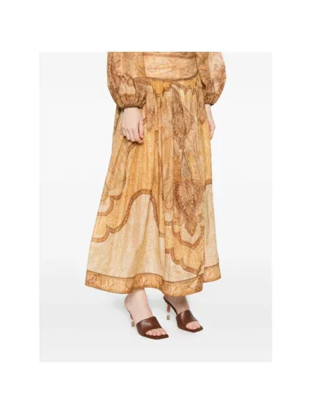 Maksi spódnica maxi Zimmermann żółta