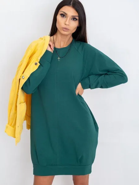 Rochie Basic Feel Good verde