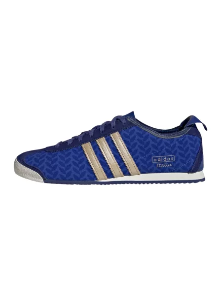 Sneakersy Adidas skórzane niebieskie