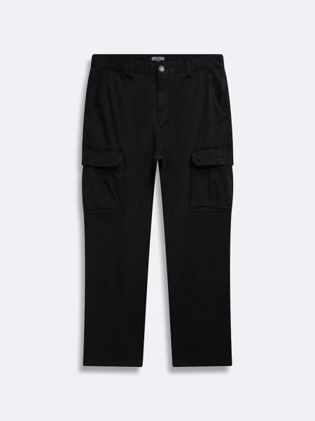 Карго LTB Jeans бавовна/еластан чорний