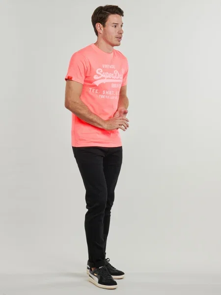 Tricou Superdry portocaliu