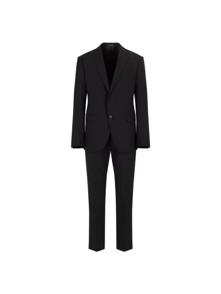 Garnitur Emporio Armani wełniany czarny