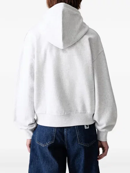 Hoodie Carhartt Wip με αυτόγραφο γκρι