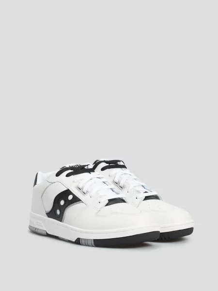 Кожаные кроссовки Saucony белые