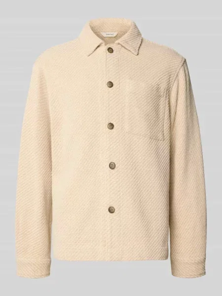 Kurtka koszulowa o kroju regular fit z czystej mieszanki bawełny ekologicznej model ‘REGFRED’ Selected Homme