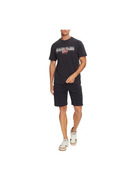 Pantaloni Napapijri albastru