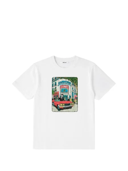 Tricou Dean Edmonds cu imagine alb