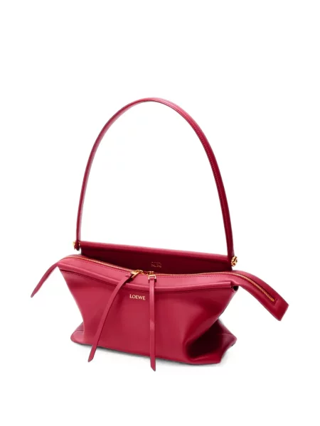 Geantă shopper Loewe cu imagine roșu