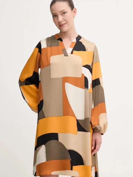 Joseph Ribkoff rochie mini drept portocaliu