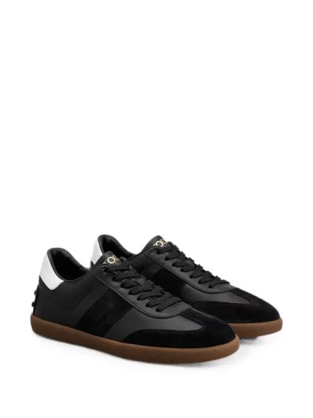 Sneakerși Tod's din piele negru