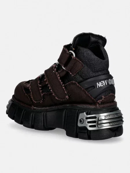 Tenisky New Rock TORDO MARRON RECIPET NEGRO TOWER NEGRO AC hnědé