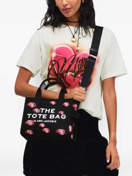 Τσάντα shopper Marc Jacobs μαύρο