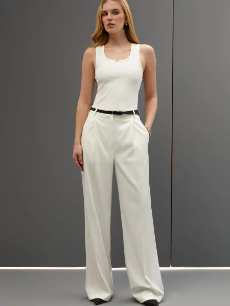 Штани палаццо Gepur молочний