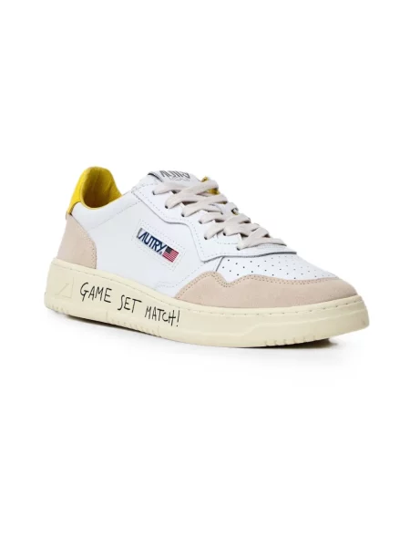 Sneakersy Autry białe