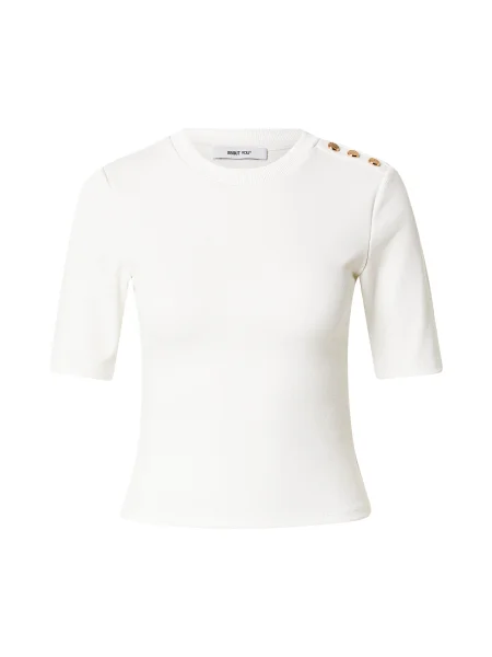 ABOUT YOU Tricou Suzi auriu alb