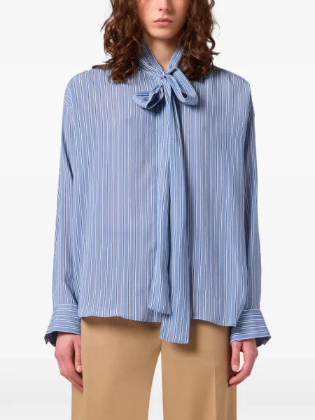 Bluză Msgm cu dungi albastru