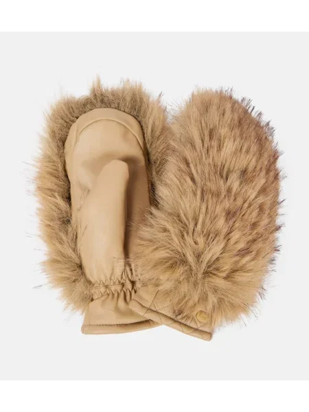 Mănuși Goldbergh din piele bej