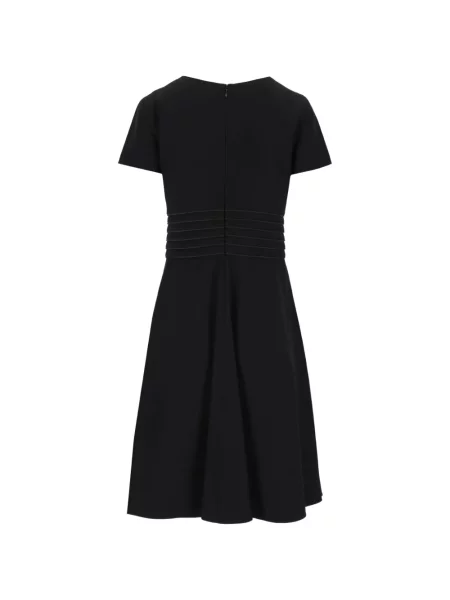 Kratak haljina Emporio Armani kratki rukavi crna