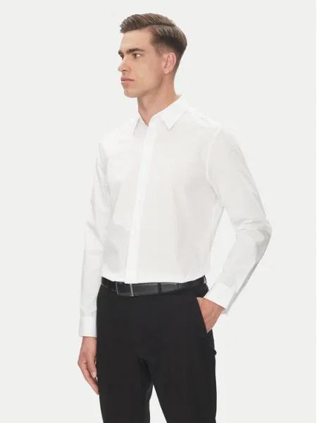 Calvin Klein Риза бял