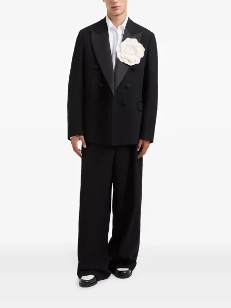 Pantaloni Gcds din satin negru