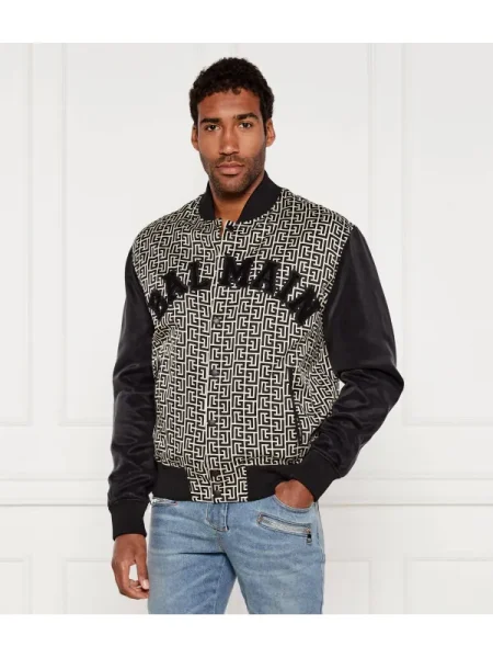 Balmain Geacă bomber negru