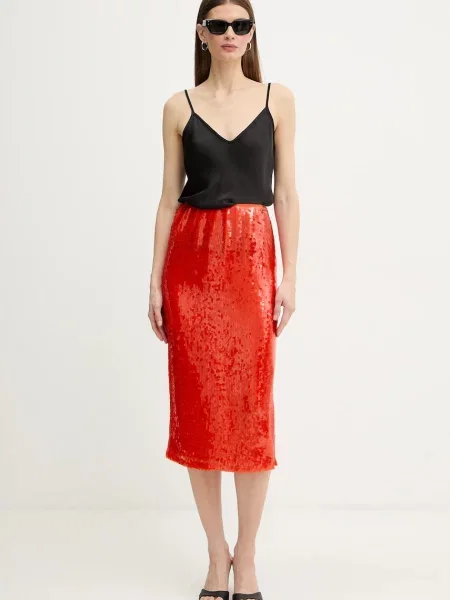 Patrizia Pepe spódnica pomarańczowa