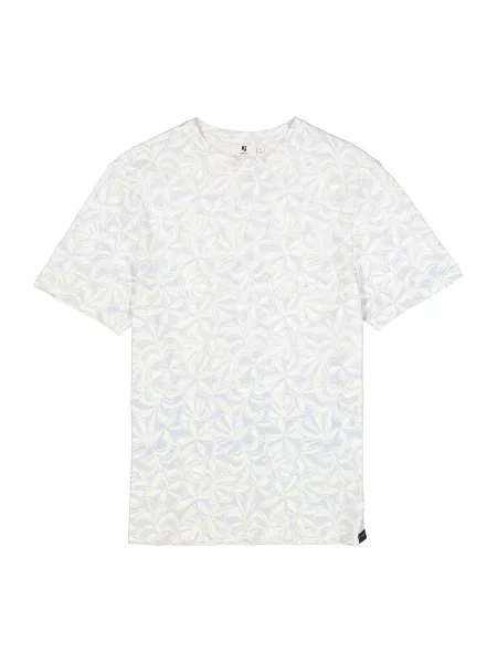 GARCIA Tricou albastru porumbel alb