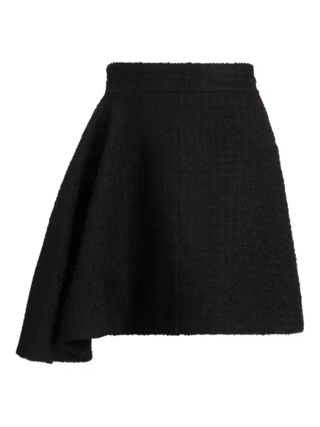 Fustă Patou din tweed negru