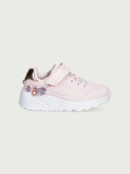 Skechers UNO LITE-CHARMING STYLE gyerek sportcipő rózsaszín