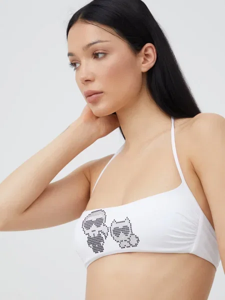 Бански Karl Lagerfeld бяло