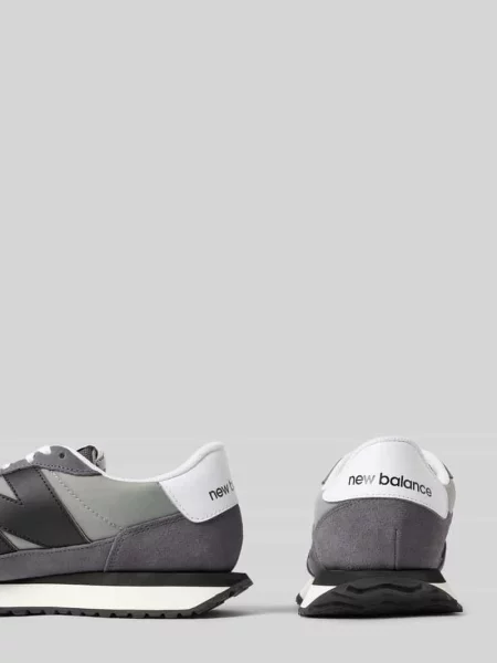Sneakersy z naturalnej skóry bydlęcej New Balance szare