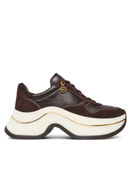 Sneakers MICHAEL Michael Kors închis maro