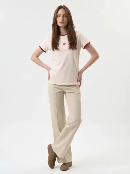 Футболка J.b4 Just Before бежева