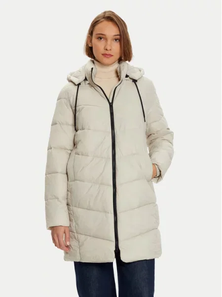 Kaffe Зимове пальто Susanne бежевий