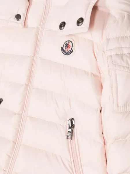 Kurtka dziecięca Moncler Enfant różowa