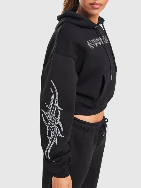 Hoodrich Bluza Z Kapturem Boxy Envy czarna