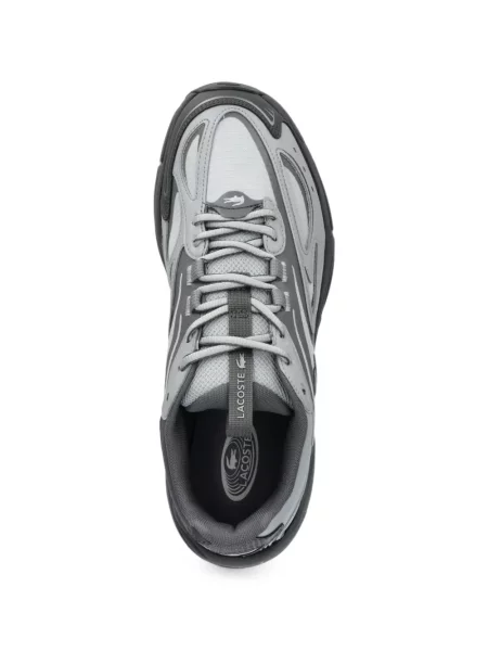 Sneakerși Lacoste gri