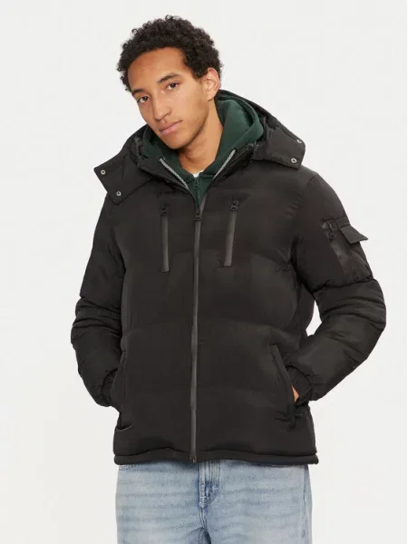 Brave Soul Пуховик MJK-BROCKHALLCRI чорний