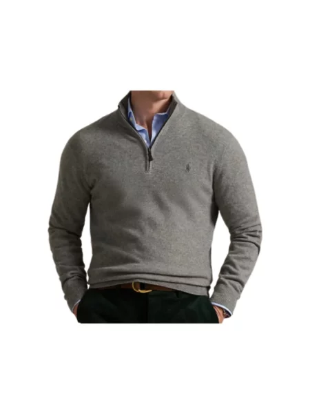 Polo Ralph Lauren sweter wełniany szary