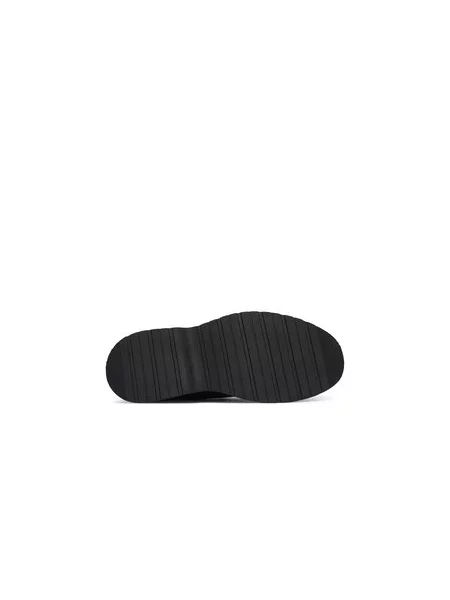 Calvin Klein Nizki čevlji Combat Hiking Shoe Mix Mat Wl črna