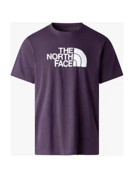 Koszulka The North Face Half Dome Evolution fioletowy ciemny S biały