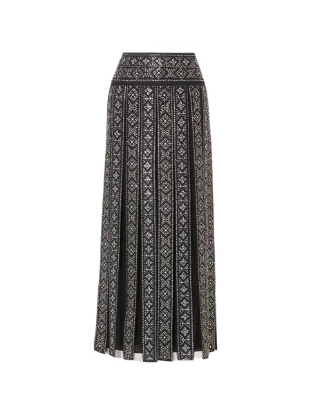 Fusta maxi Temperley London negru
