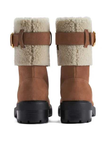 Botine Giuseppe Zanotti cu cataramă maro