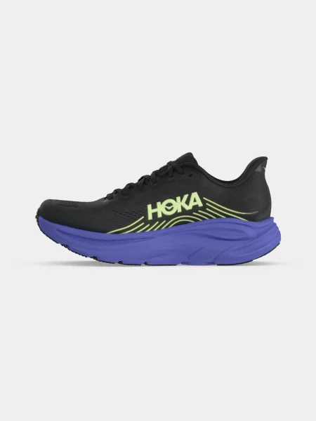 HOKA Běžecká obuv Clifton modrá / světle zelená černá