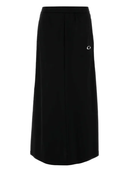 Fustă Balenciaga cu dungi negru