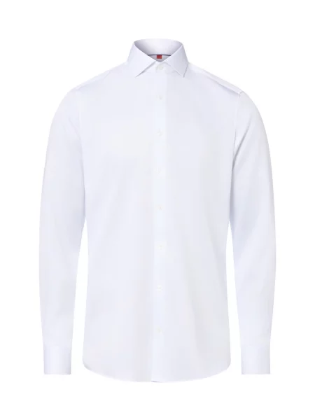 Finshley & Harding Koszula Mężczyźni Slim Fit 38 biały