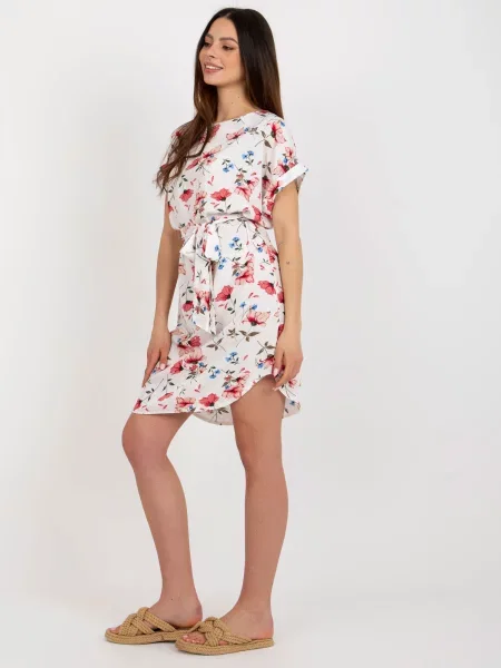 Oblekové šaty Fashionhunters biela